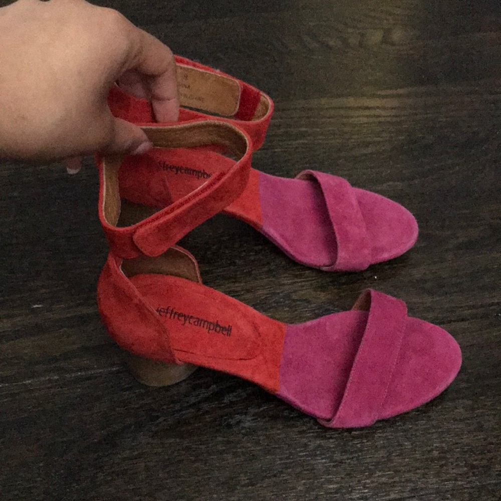 Jeffery Campbell size 8. Worn once!